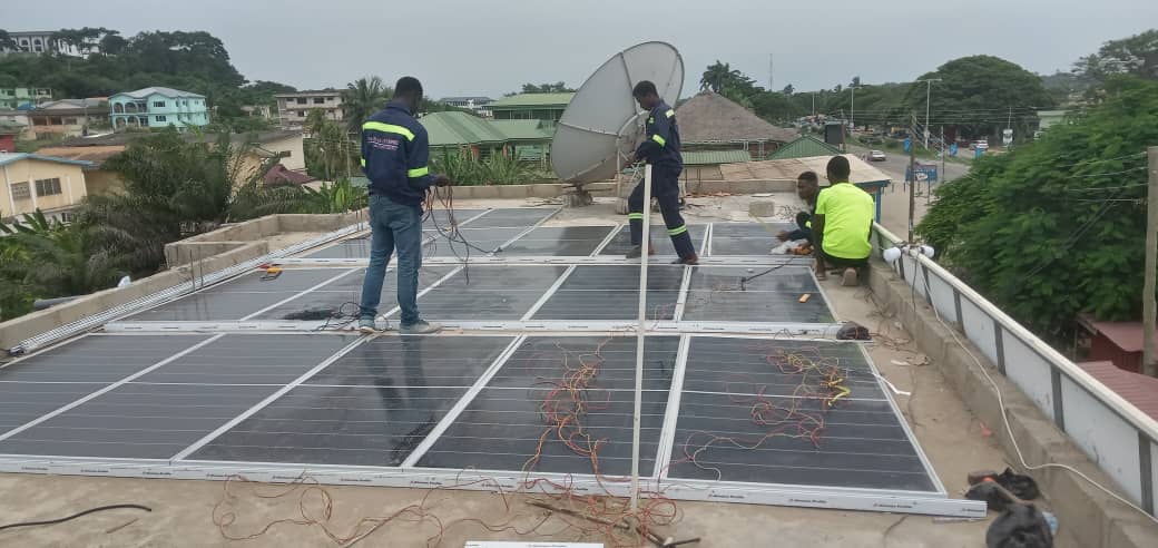 Solar project in Suame-Magazine, Ashanti Region