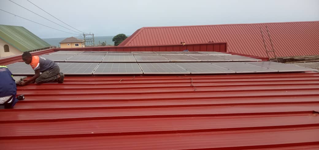 Solar project in Swedru